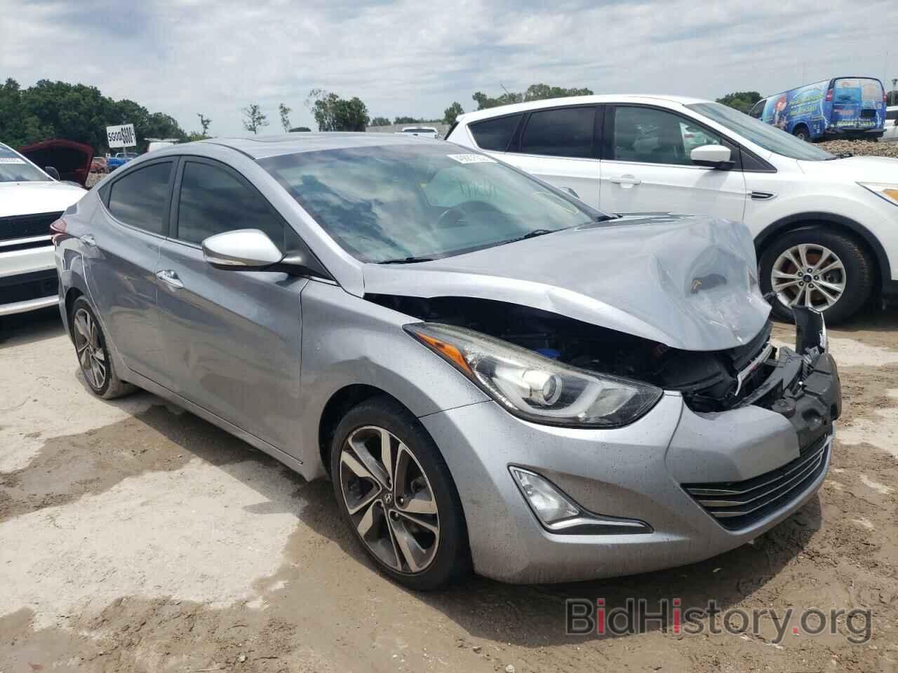 Photo 5NPDH4AE5GH745223 - HYUNDAI ELANTRA 2016