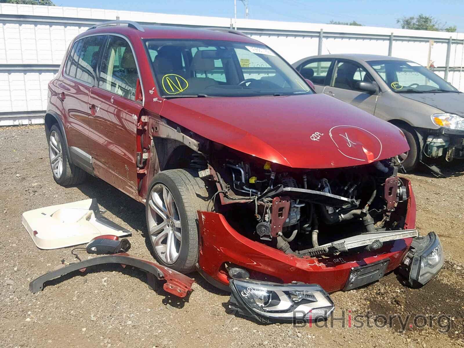 Photo WVGBV7AX2CW078677 - VOLKSWAGEN TIGUAN S 2012