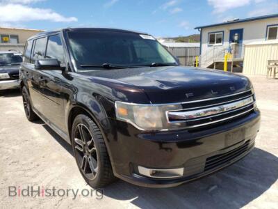2013 Ford FLEX Flex SEL, черный — VIN 2FMGK5C89DBD35233, Copart