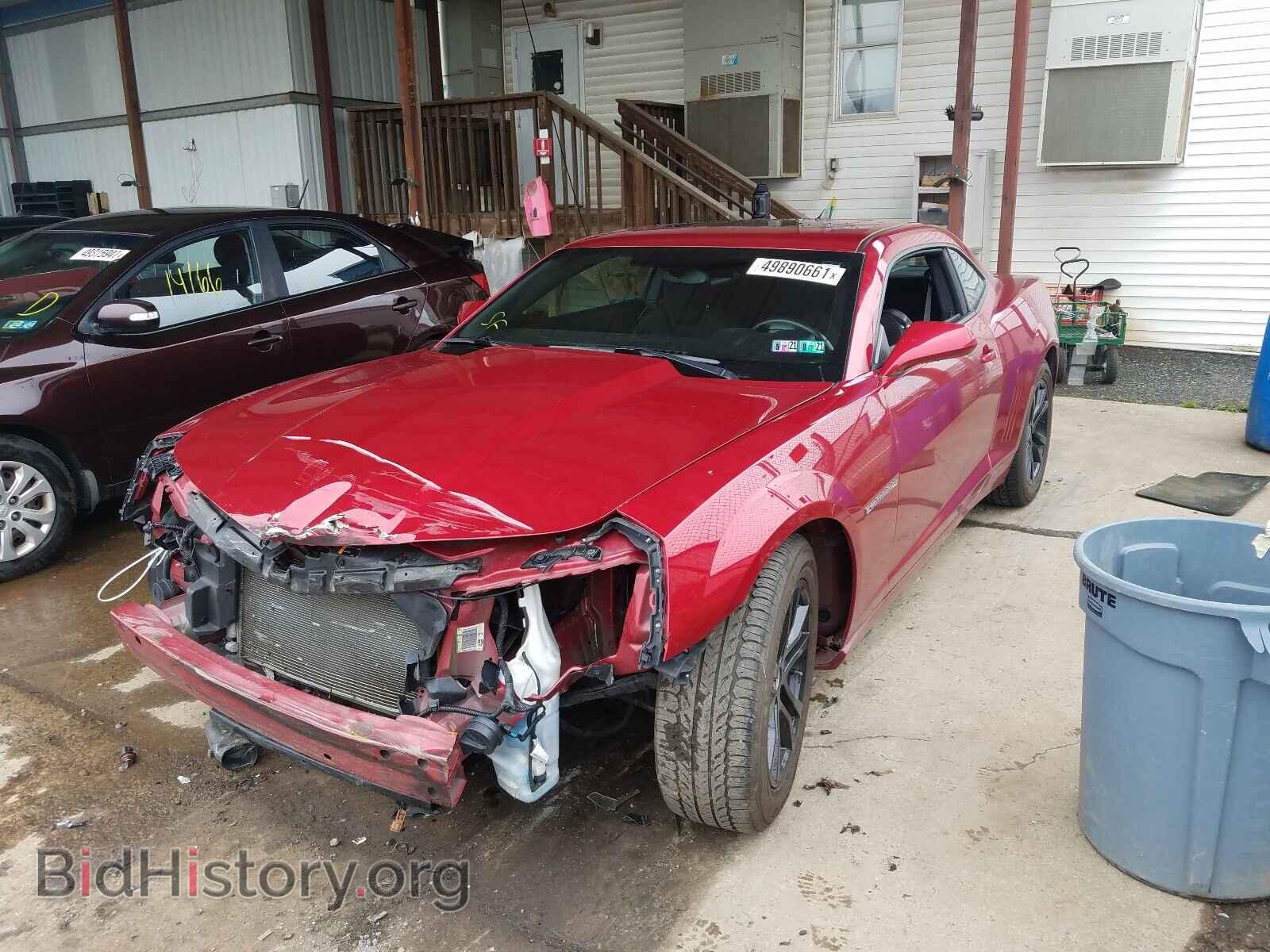 2015 CHEVROLET CAMARO - VIN: 2G1FD1E37F9180866 - Фото 2