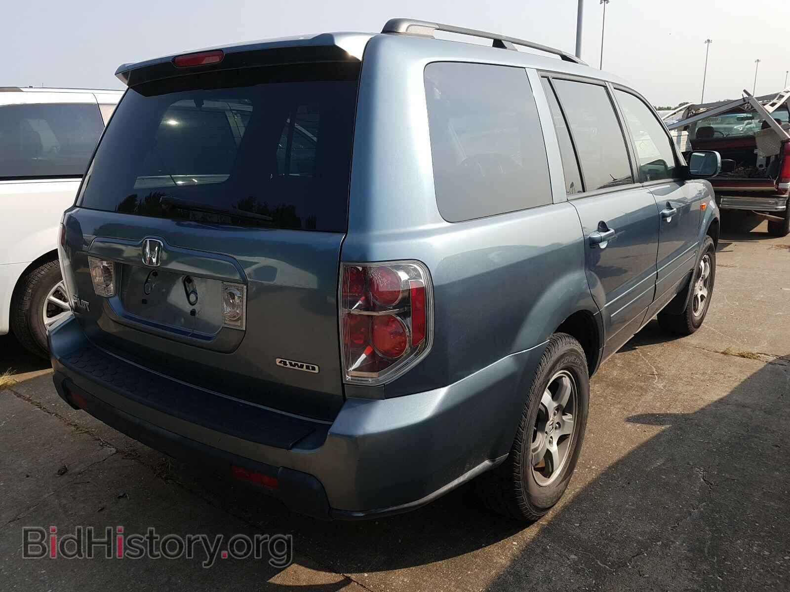 2007 HONDA PILOT - VIN: 2HKYF18497H500413 - Photo 4