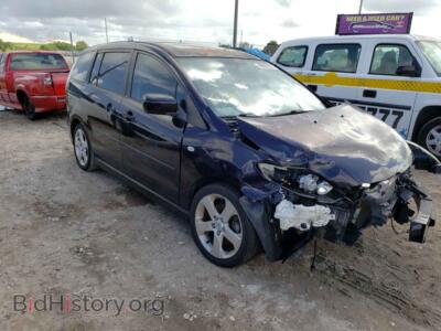 2007 Mazda 5, синий — VIN JM1CR293770157501, Copart