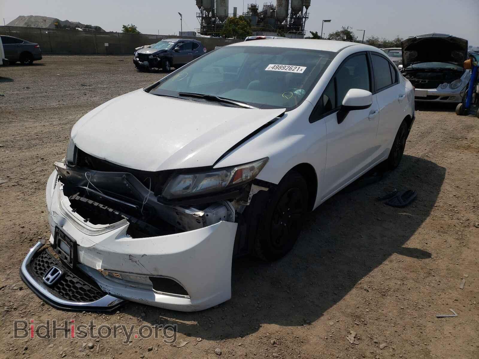 2013 HONDA CIVIC - VIN: 19XFB2F55DE249054 - Фото 2