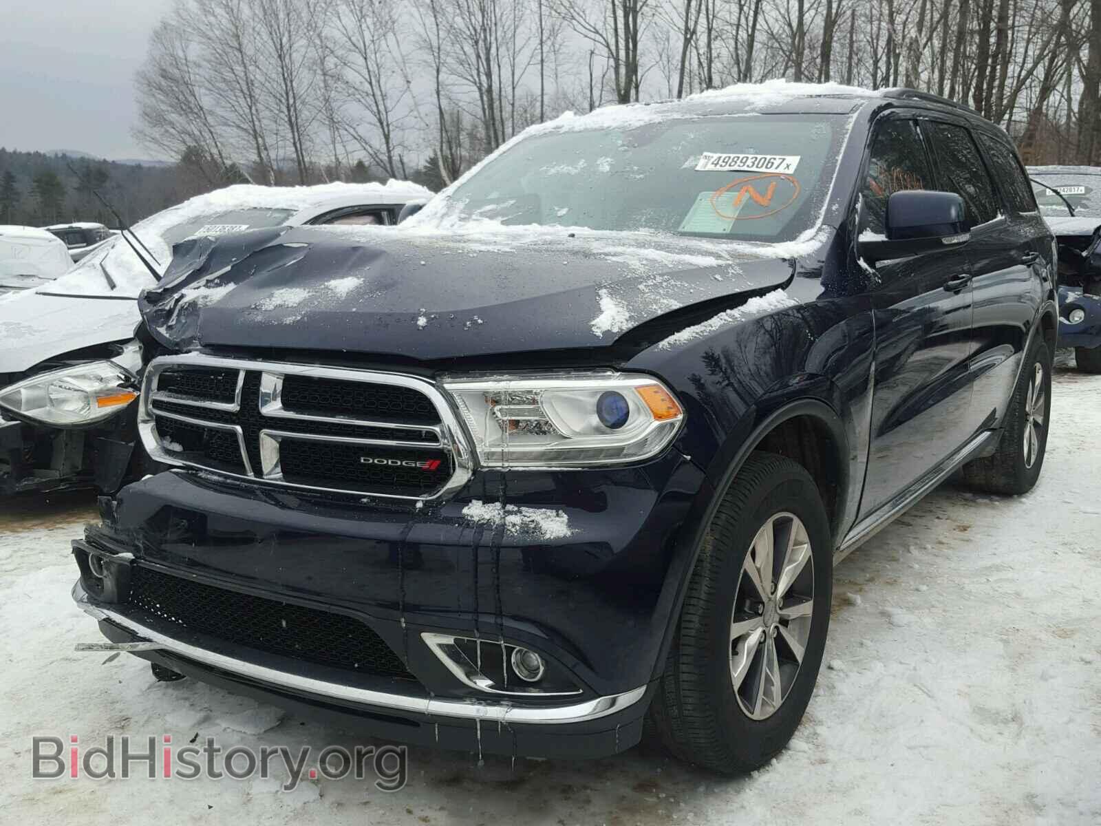 2016 DODGE DURANGO - VIN: 1C4RDJDG4GC331794 - Фото 2