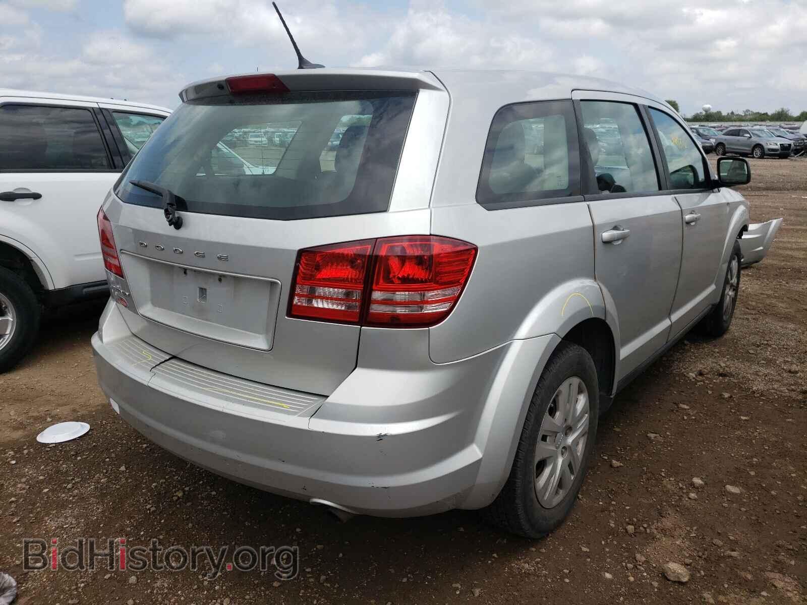 2014 DODGE JOURNEY - VIN: 3C4PDCABXET137199 - Фото 4