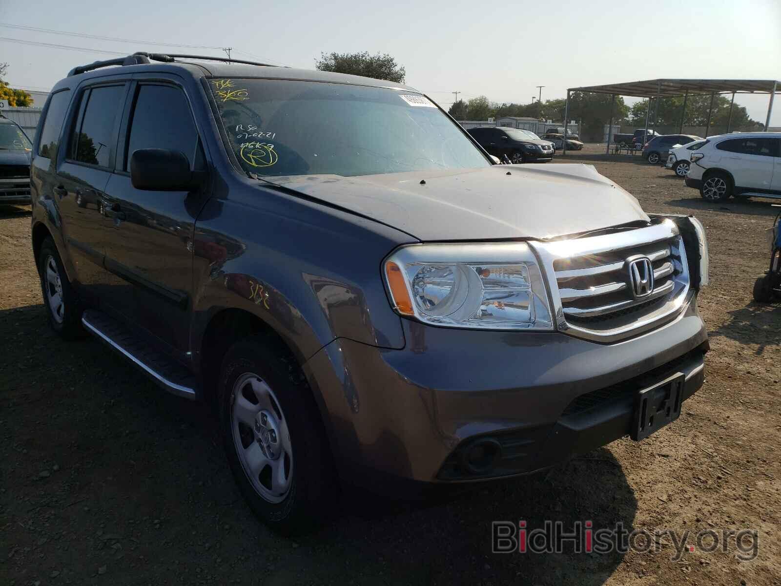 Photo 5FNYF3H29FB029743 - HONDA PILOT 2015