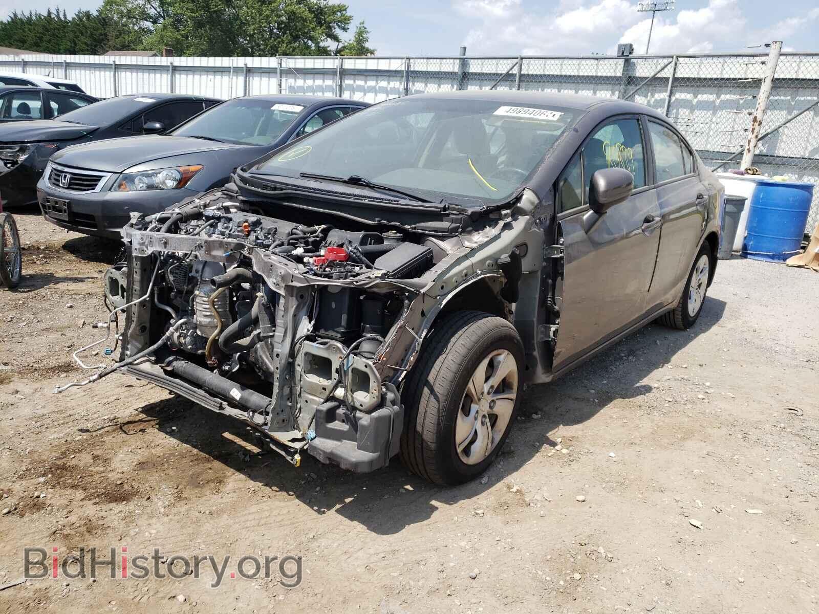 2015 HONDA CIVIC - VIN: 19XFB2F52FE259494 - Фото 2