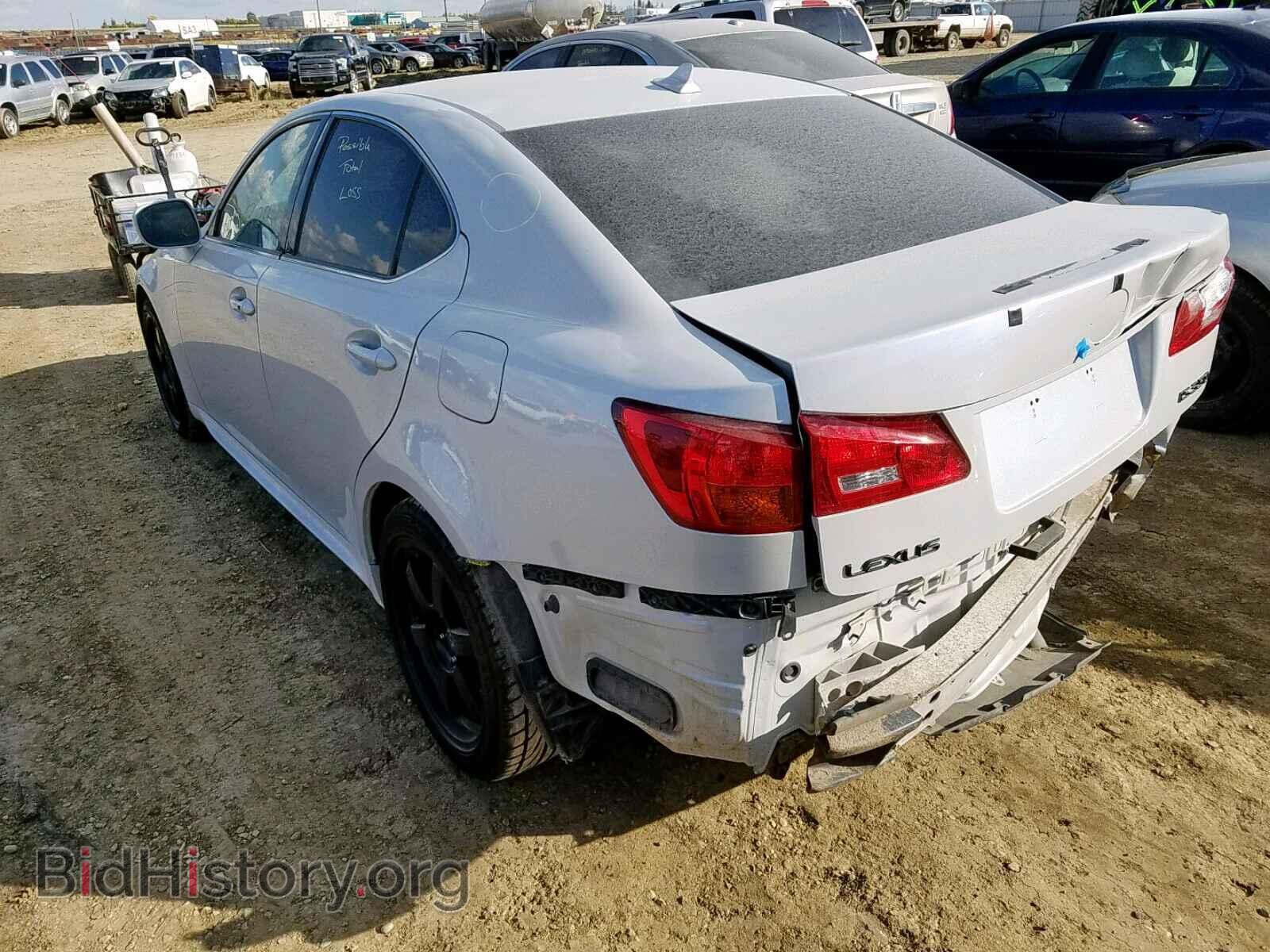 2008 LEXUS IS - VIN: JTHBE262385019587 - Фото 3