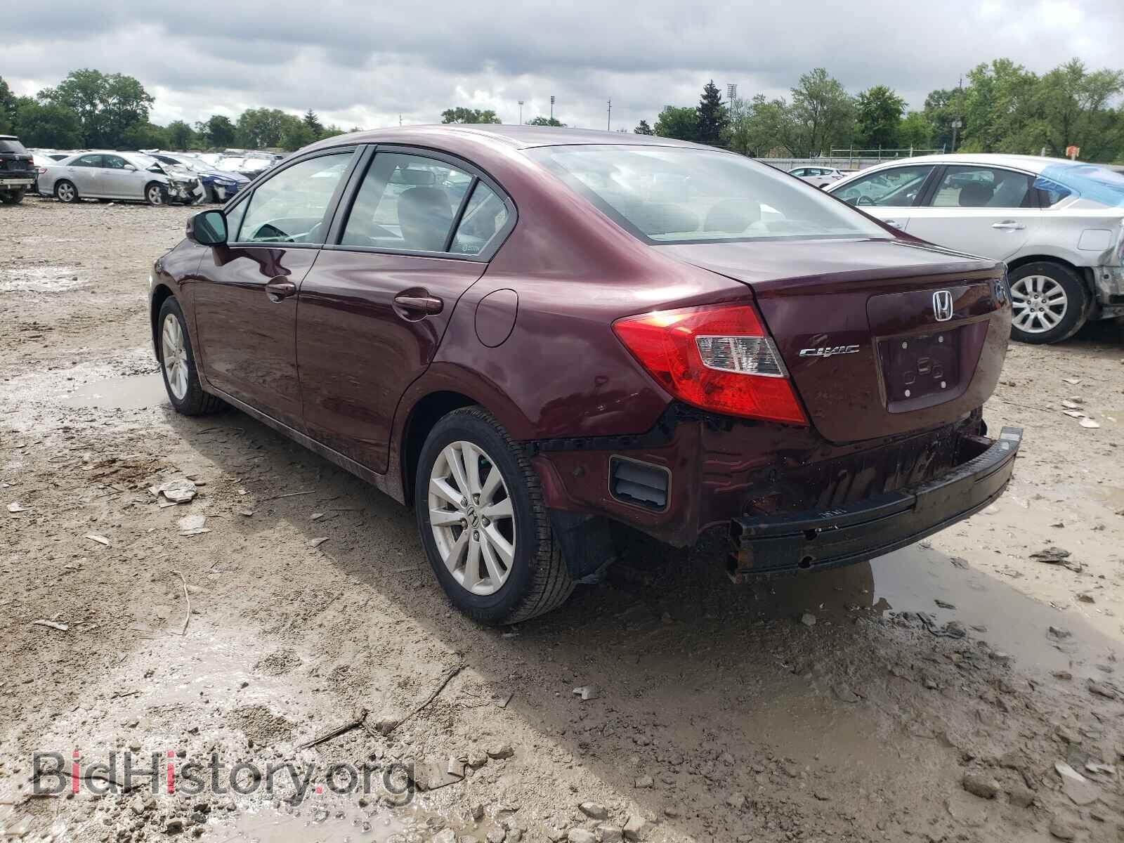 2012 HONDA CIVIC - VIN: 19XFB2F92CE053607 - Фото 3