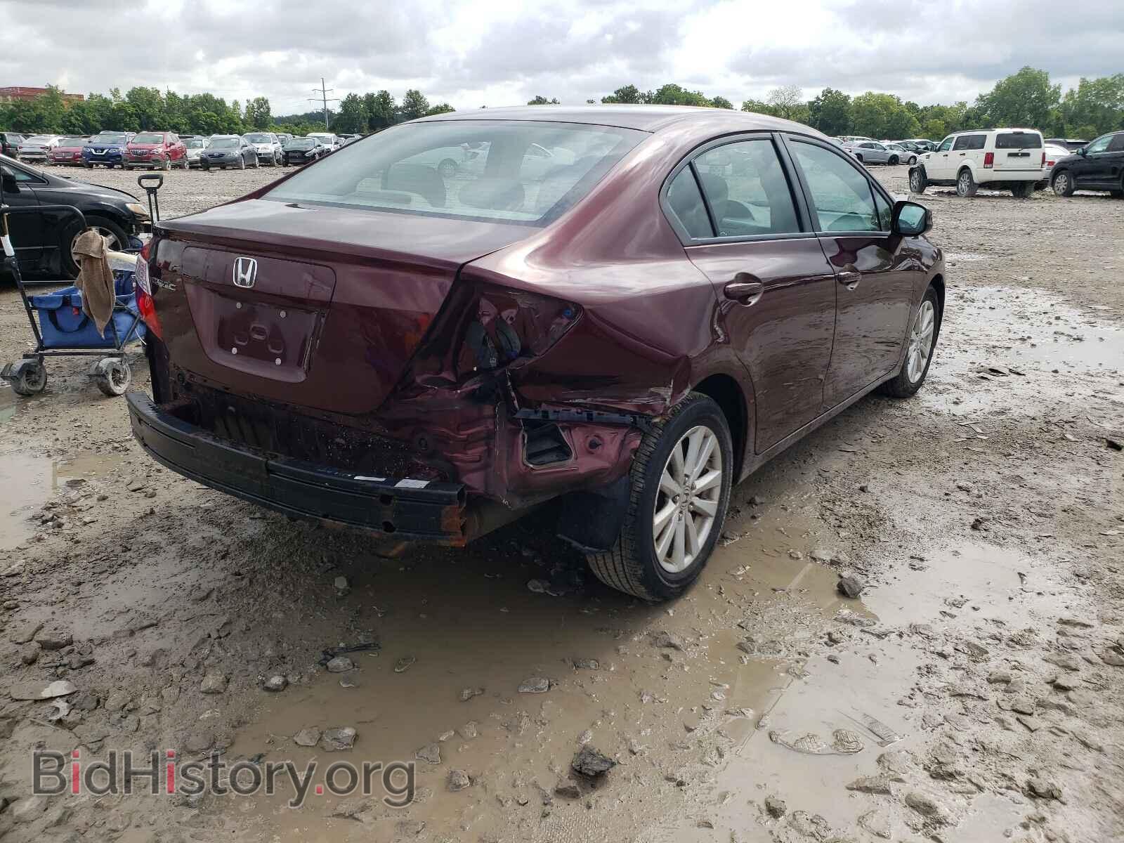 2012 HONDA CIVIC - VIN: 19XFB2F92CE053607 - Фото 4
