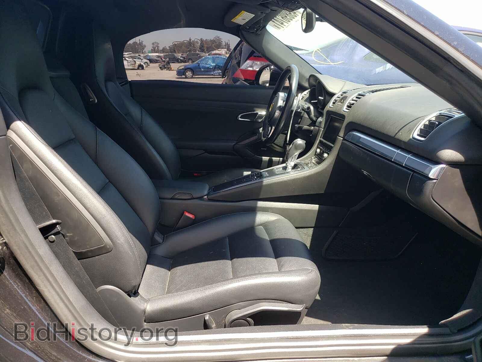 2016 PORSCHE BOXSTER - VIN: WP0CA2A88GS120735 - Фото 5
