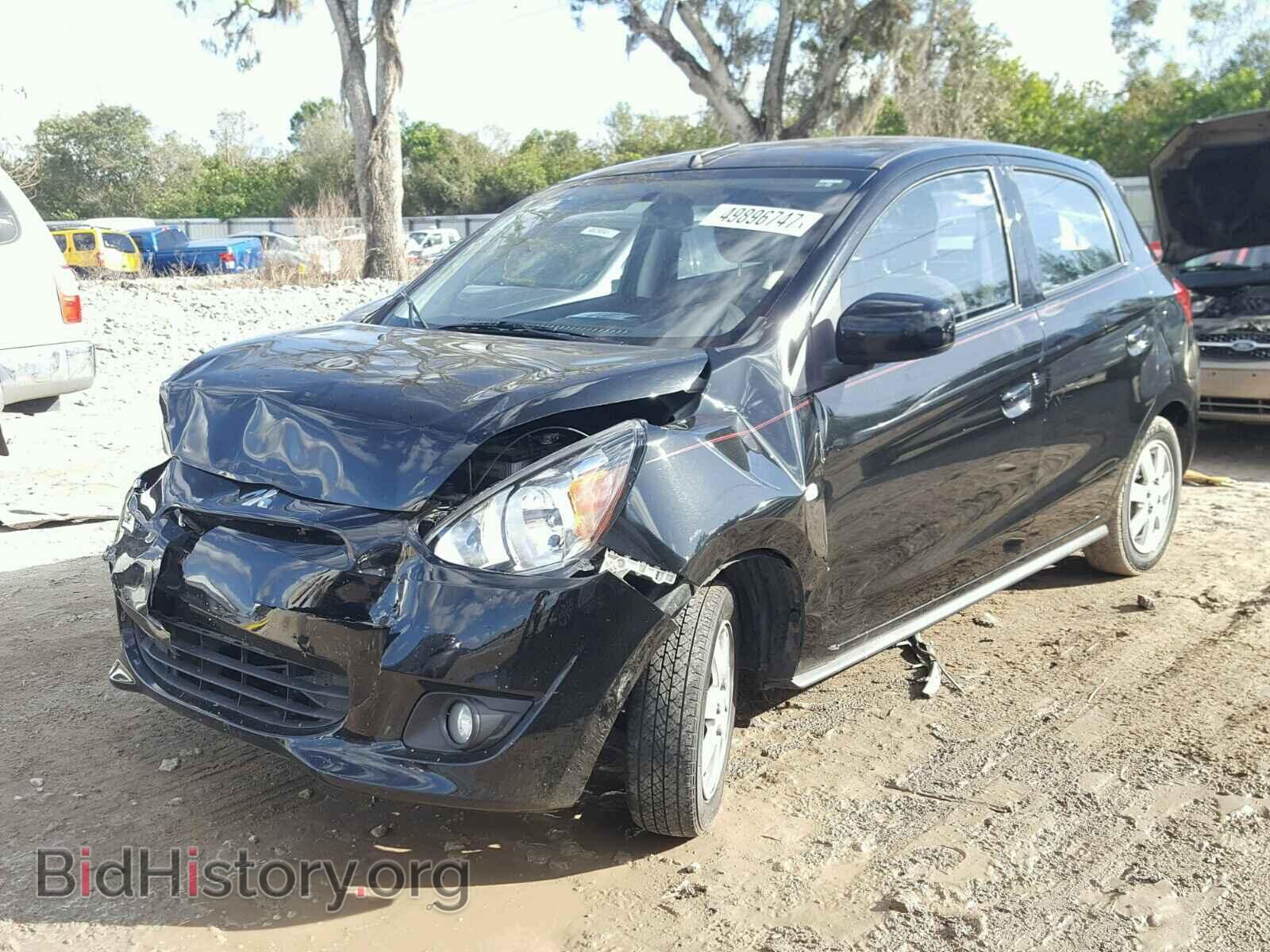 2014 MITSUBISHI MIRAGE - VIN: ML32A4HJ6EH005662 - Фото 2