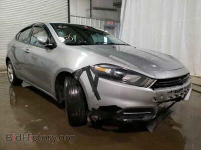2015 Dodge DART Dart SXT, silver — VIN 1C3CDFBB8FD286463, Copart