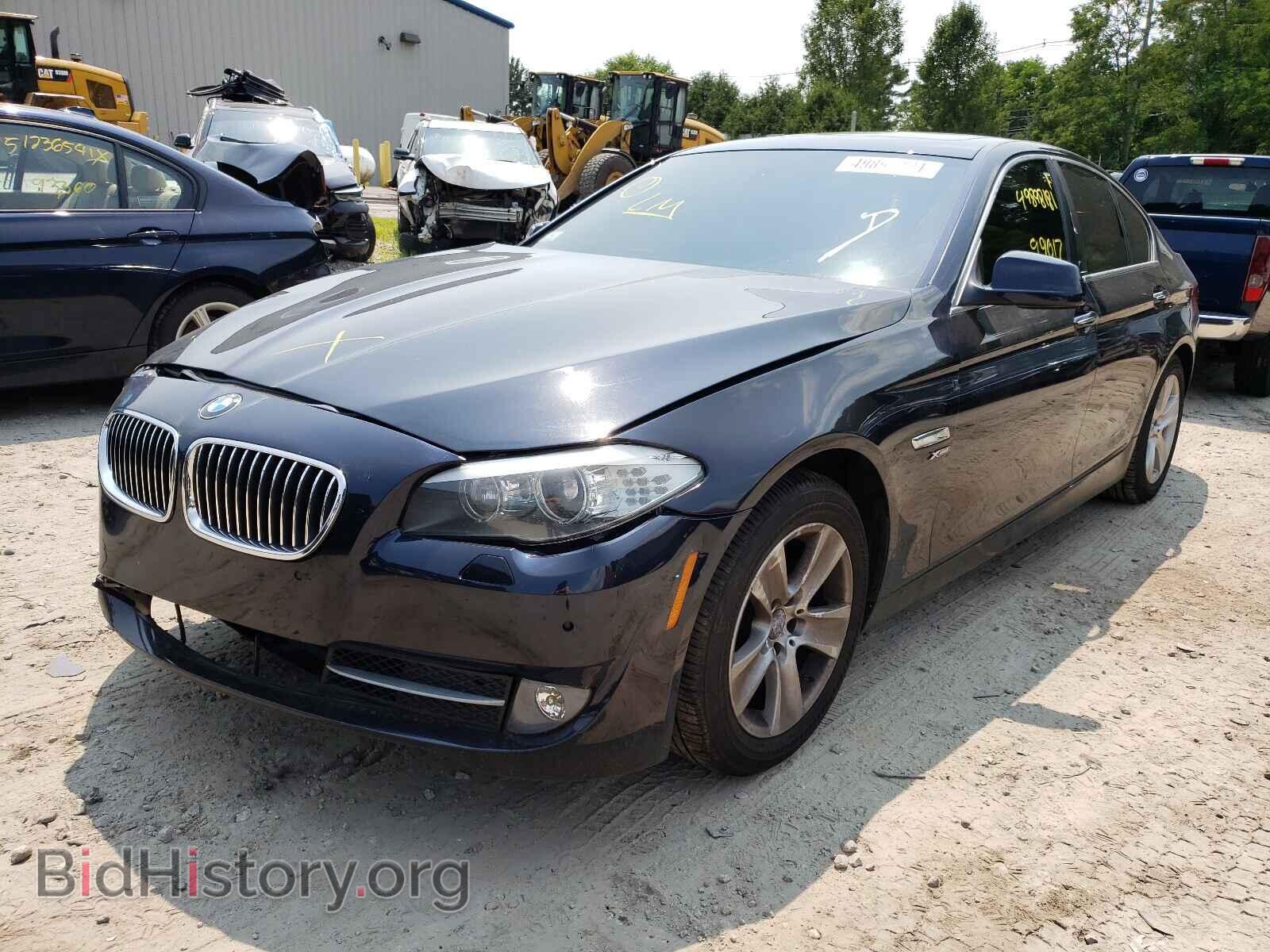 2012 BMW 5 SERIES - VIN: WBAXH5C58CDW06362 - Фото 2