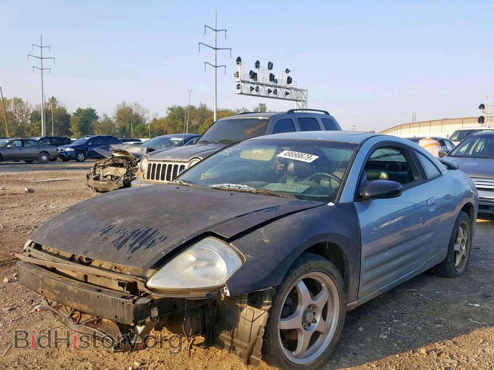 2004 MITSUBISHI ECLIPSE - VIN: 4A3AC74H24E122675 - Фото 2