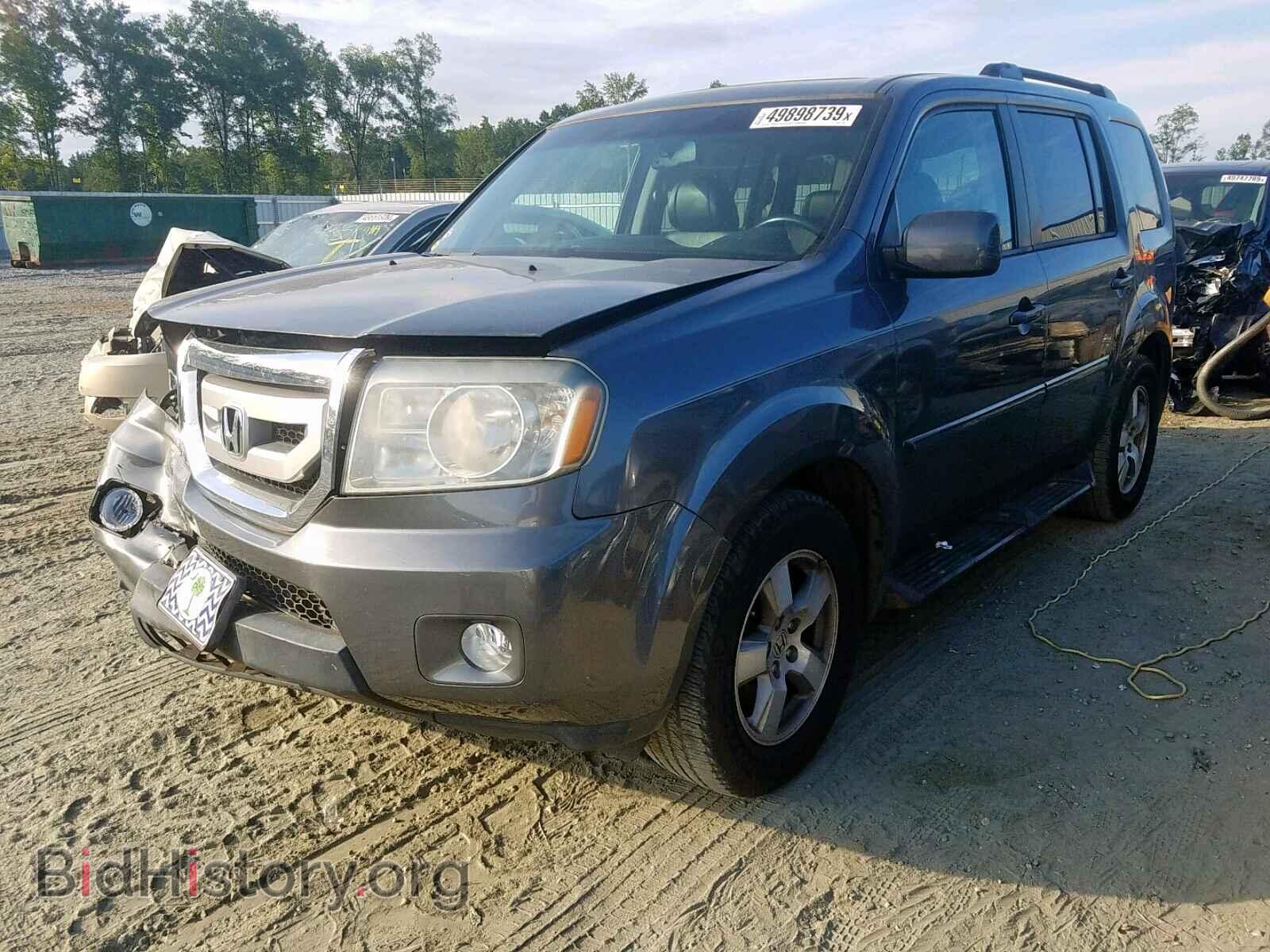2011 HONDA PILOT EXL - VIN: 5FNYF3H6XBB013855 - Фото 2