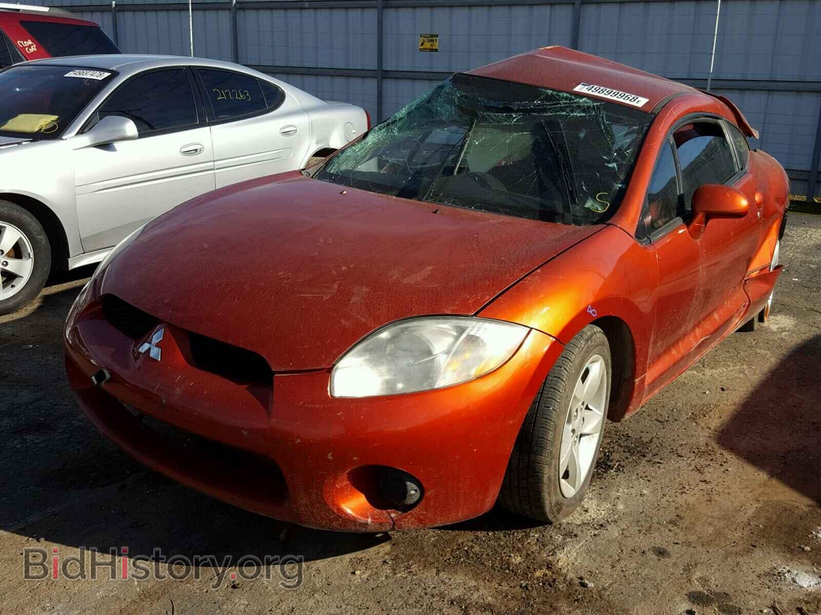 2007 MITSUBISHI ECLIPSE - VIN: 4A3AK24F37E067467 - Фото 2
