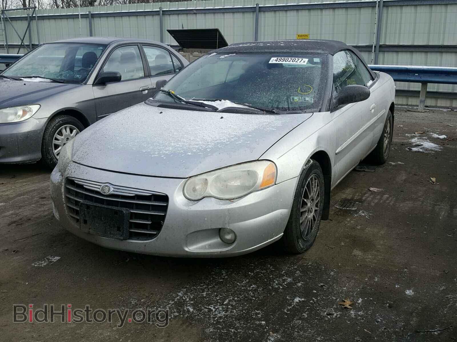2004 CHRYSLER SEBRING - VIN: 1C3EL55R04N406231 - Фото 2