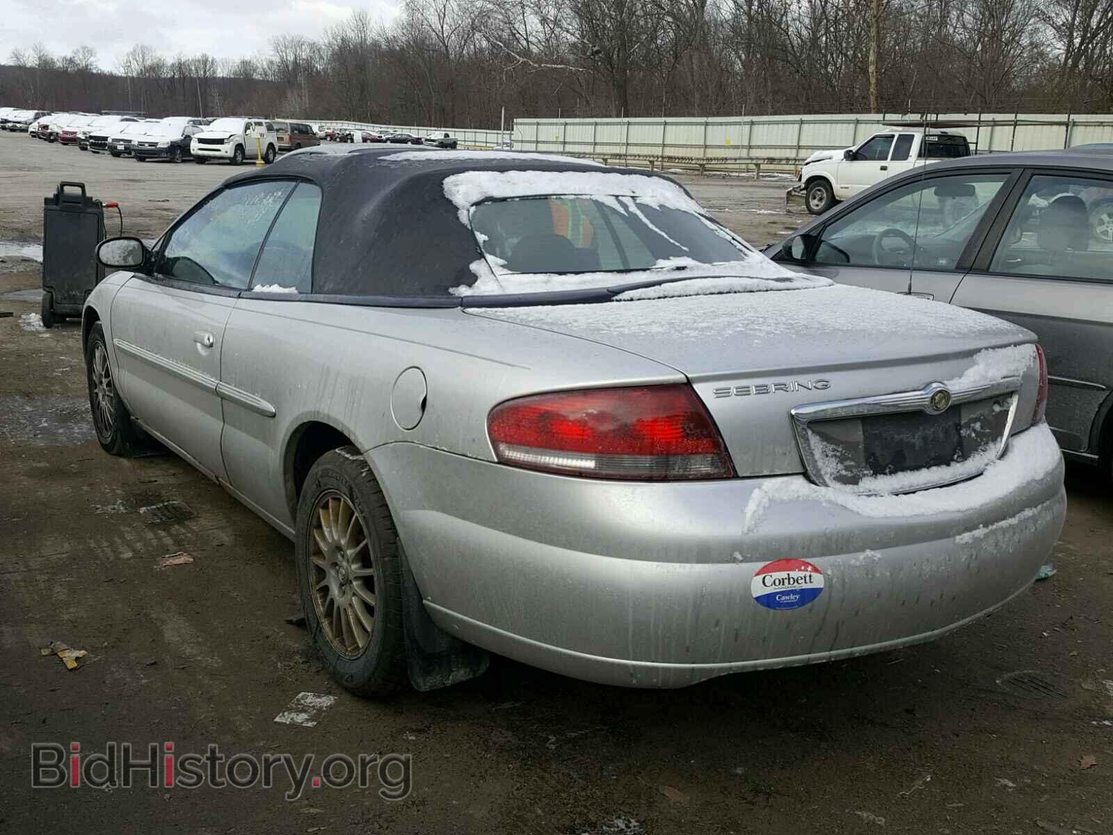 2004 CHRYSLER SEBRING - VIN: 1C3EL55R04N406231 - Фото 3