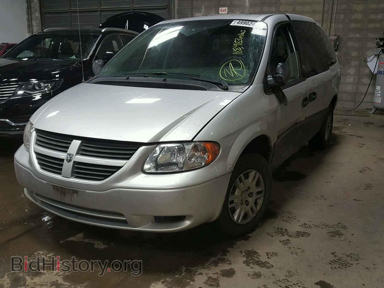 2007 DODGE CARAVAN - VIN: 1D8GP24E87B195812 - Фото 2