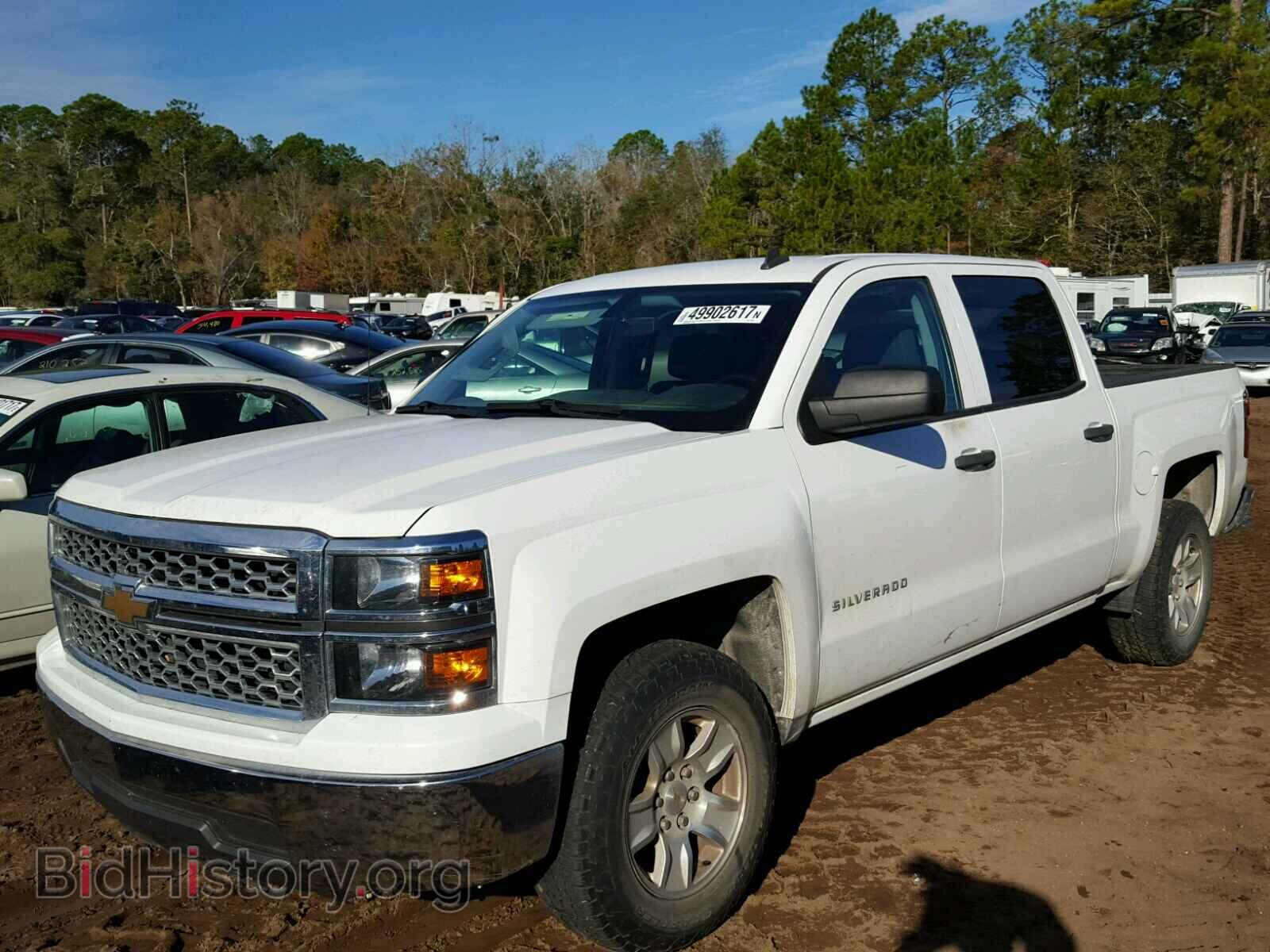 2014 CHEVROLET SILVERADO - VIN: 3GCPCREH0EG423639 - Фото 2