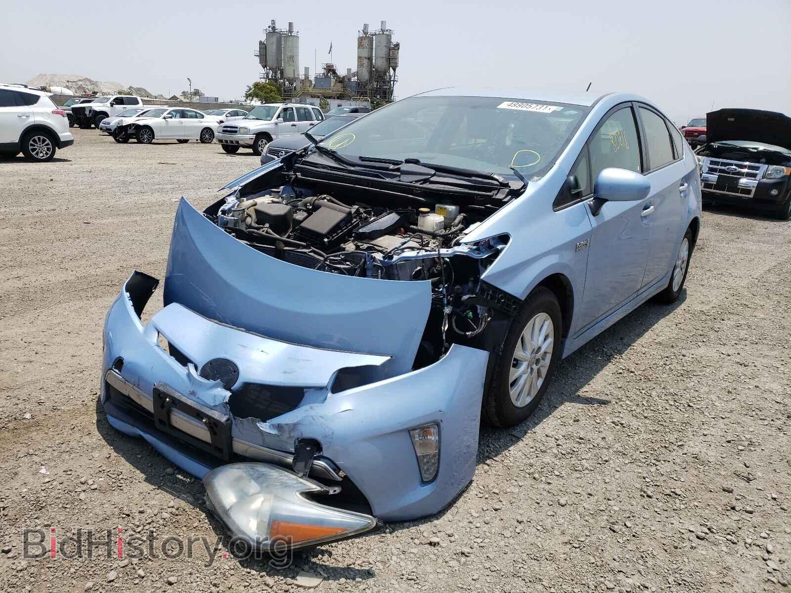 2012 TOYOTA PRIUS - VIN: JTDKN3DP4C3019897 - Фото 2