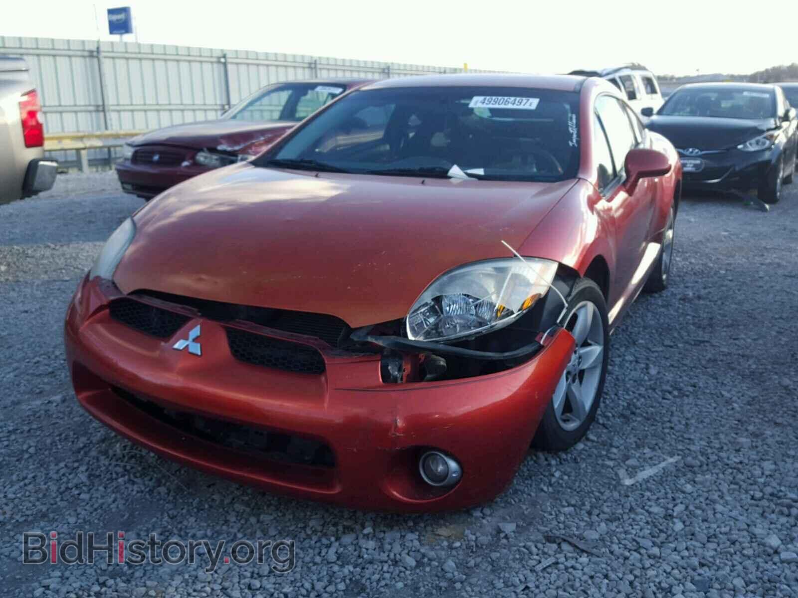 2007 MITSUBISHI ECLIPSE - VIN: 4A3AK34T67E001622 - Photo 2
