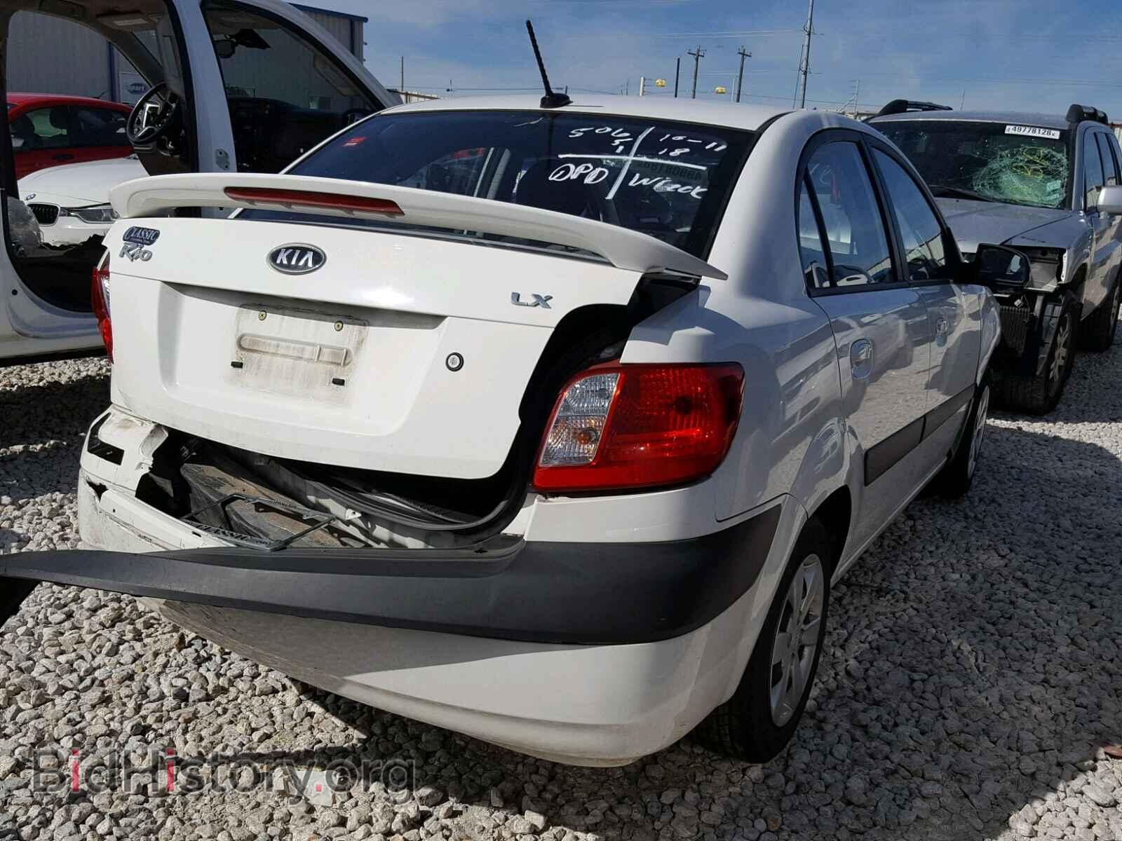 2009 KIA RIO BASE - VIN: KNADE223296550085 - Фото 4