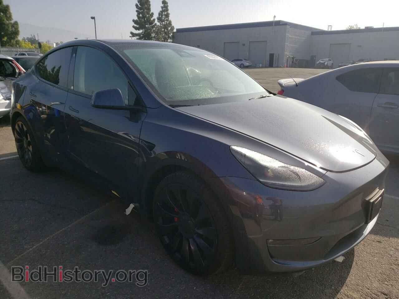 2022 TESLA MODEL Y - VIN: 7SAYGDEFXNF398252 - Фото 4