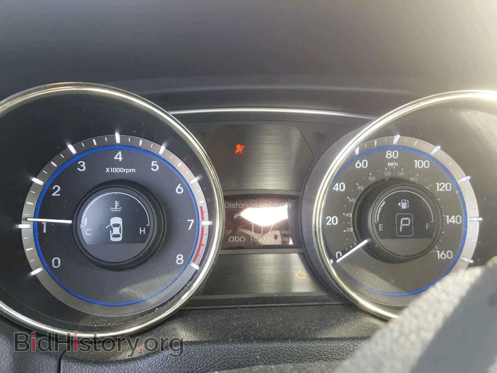 2012 HYUNDAI SONATA - VIN: 5NPEC4AB4CH311314 - Фото 8