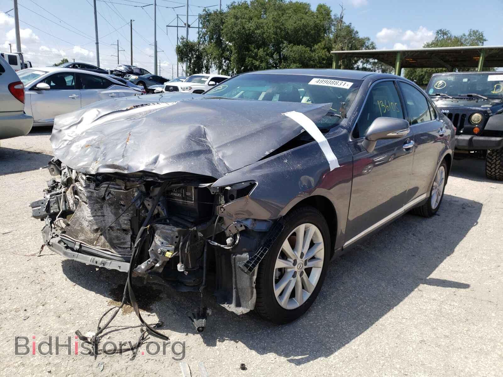 2012 LEXUS ES350 - VIN: JTHBK1EG1C2472875 - Фото 2