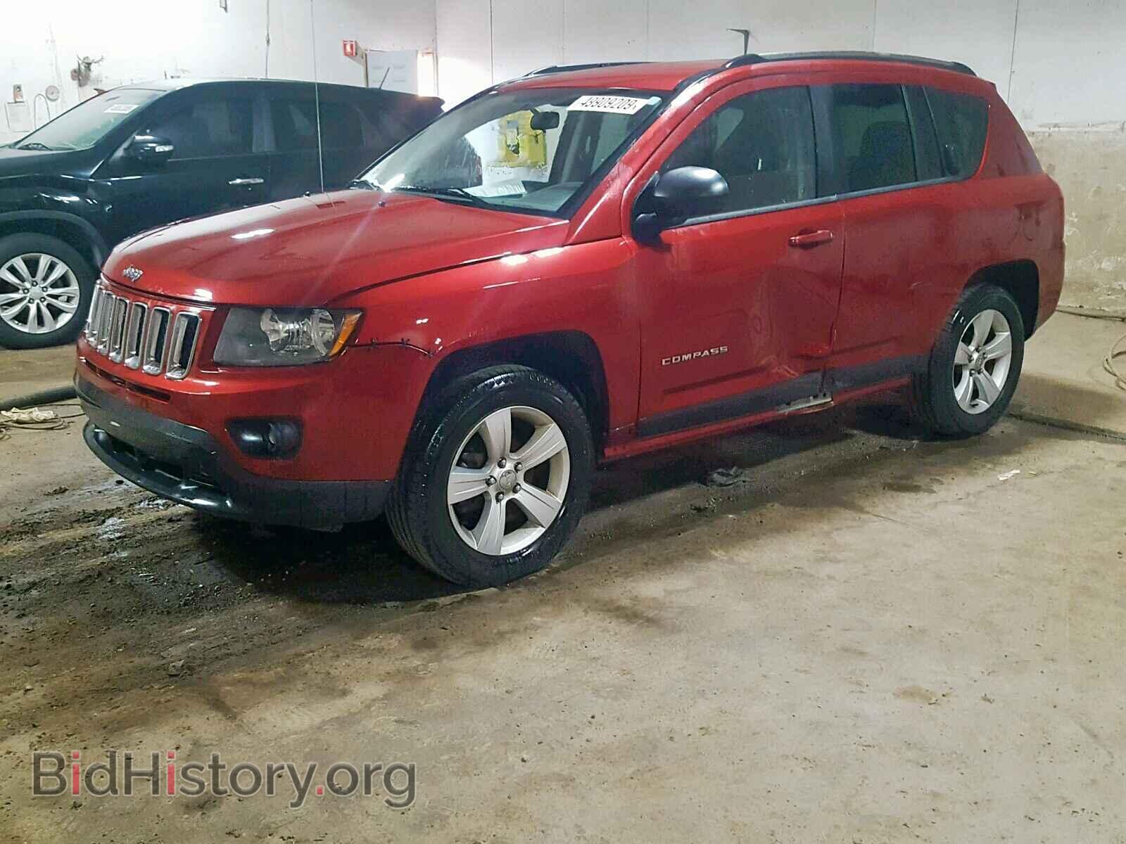 2014 JEEP COMPASS SP - VIN: 1C4NJDBBXED591530 - Фото 2