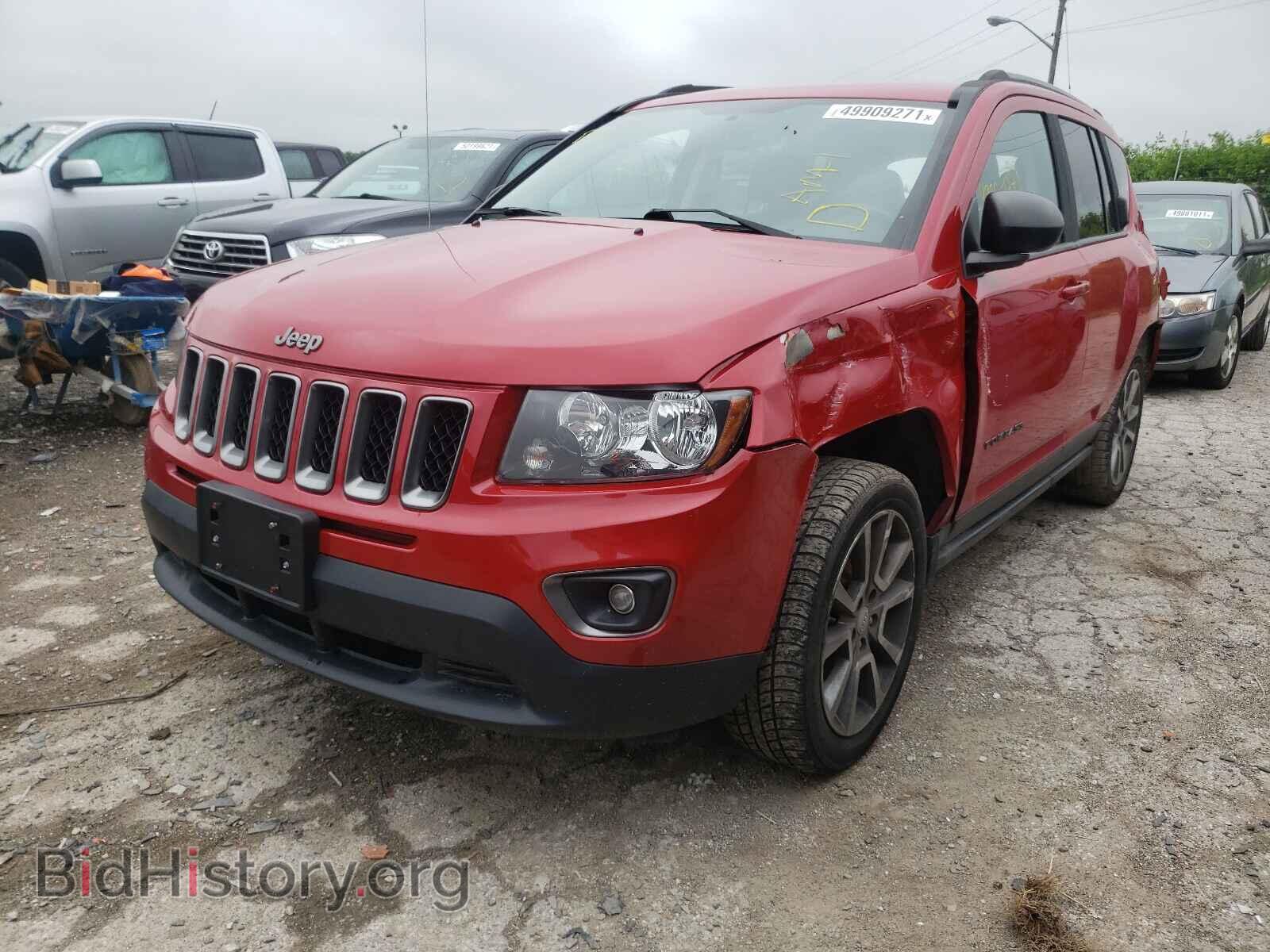 2016 JEEP COMPASS - VIN: 1C4NJDBB4GD724110 - Фото 2