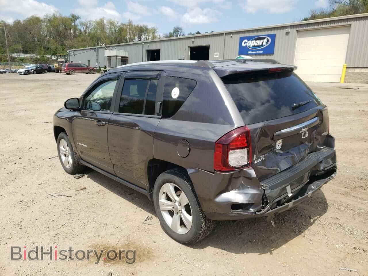 2016 JEEP COMPASS - VIN: 1C4NJDEB2GD586594 - Фото 2