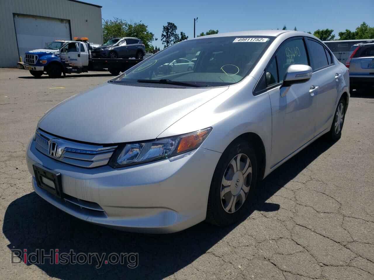 2012 HONDA CIVIC - VIN: JHMFB4F34CS000880 - Фото 2