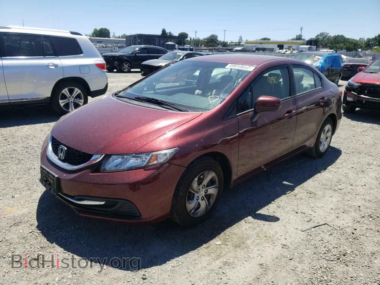 2015 HONDA CIVIC - VIN: 19XFB2F54FE200043 - Фото 2