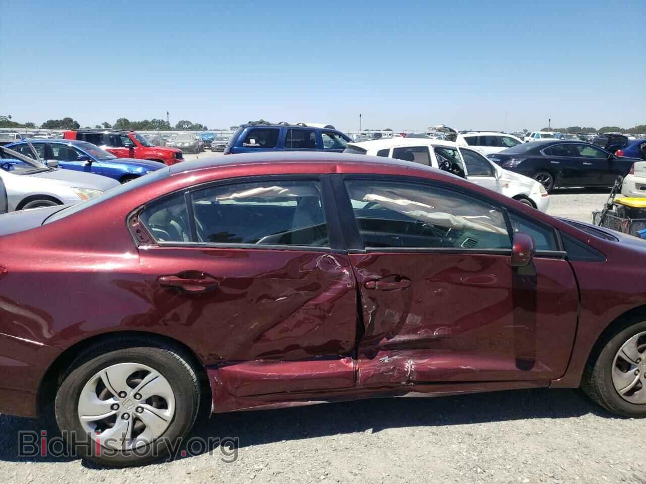 2015 HONDA CIVIC - VIN: 19XFB2F54FE200043 - Фото 9