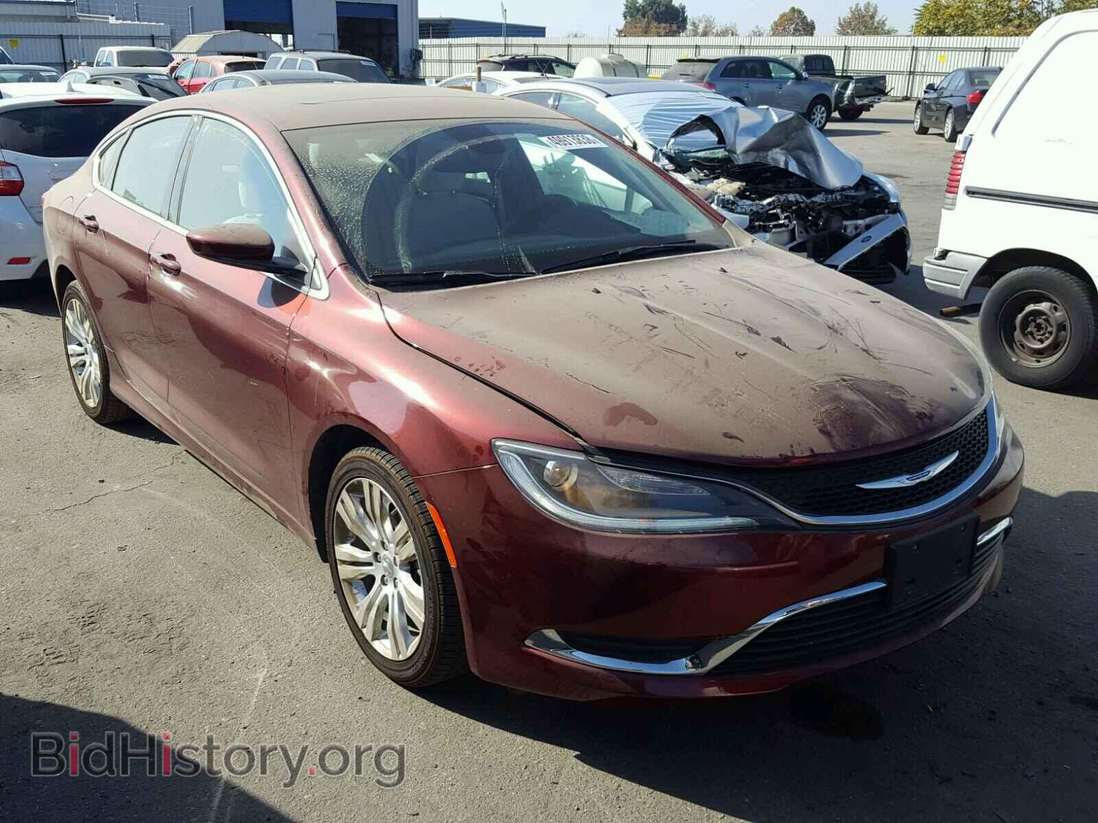 Photo 1C3CCCAB8GN115209 - CHRYSLER 200 2016