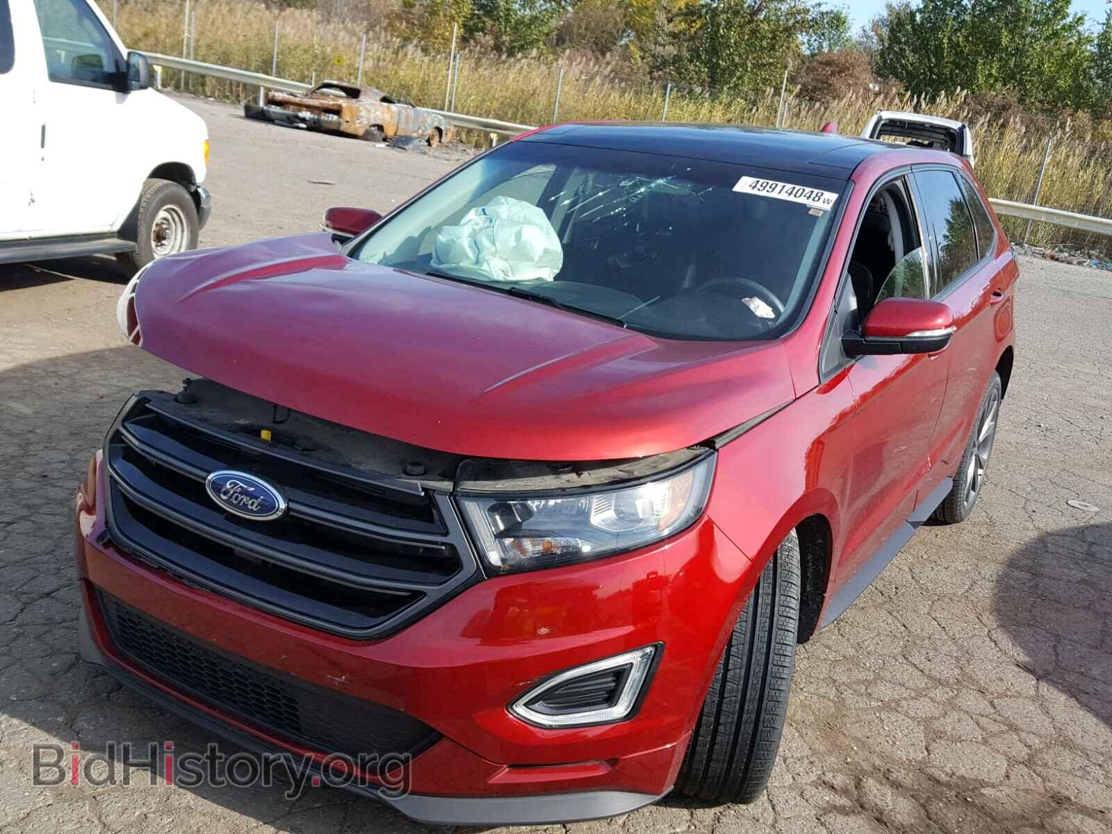 2016 FORD EDGE - VIN: 2FMPK4AP9GBB61625 - Фото 2