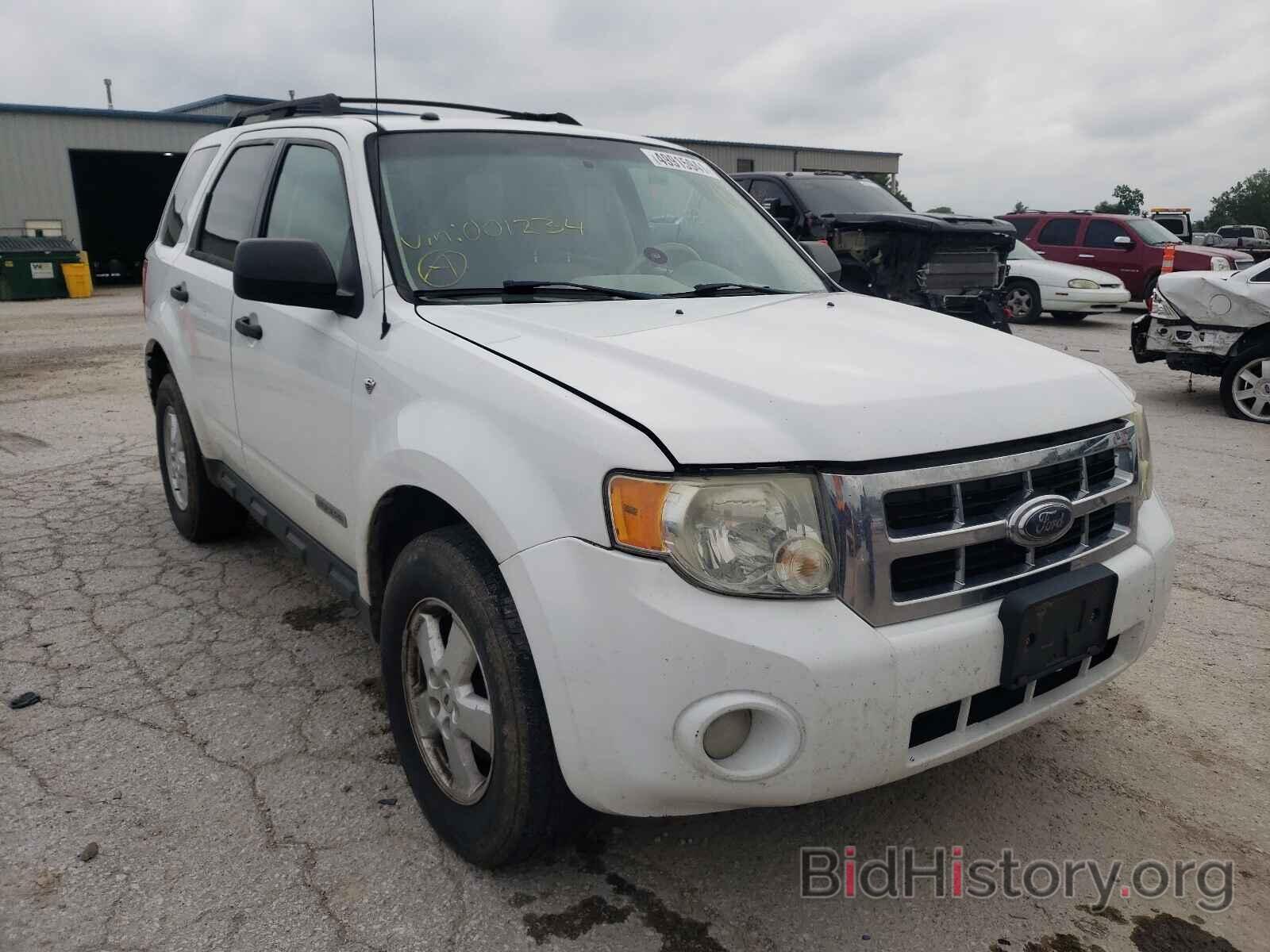 Photo 1FMCU93198KB91133 - FORD ESCAPE 2008