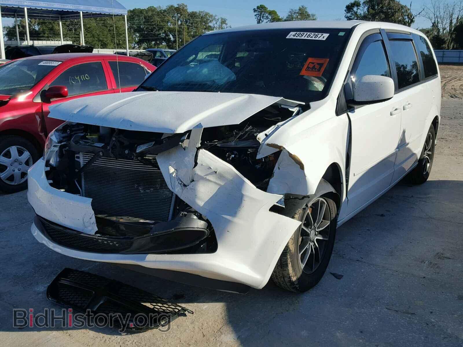 2016 DODGE CARAVAN - VIN: 2C4RDGBGXGR330629 - Фото 2