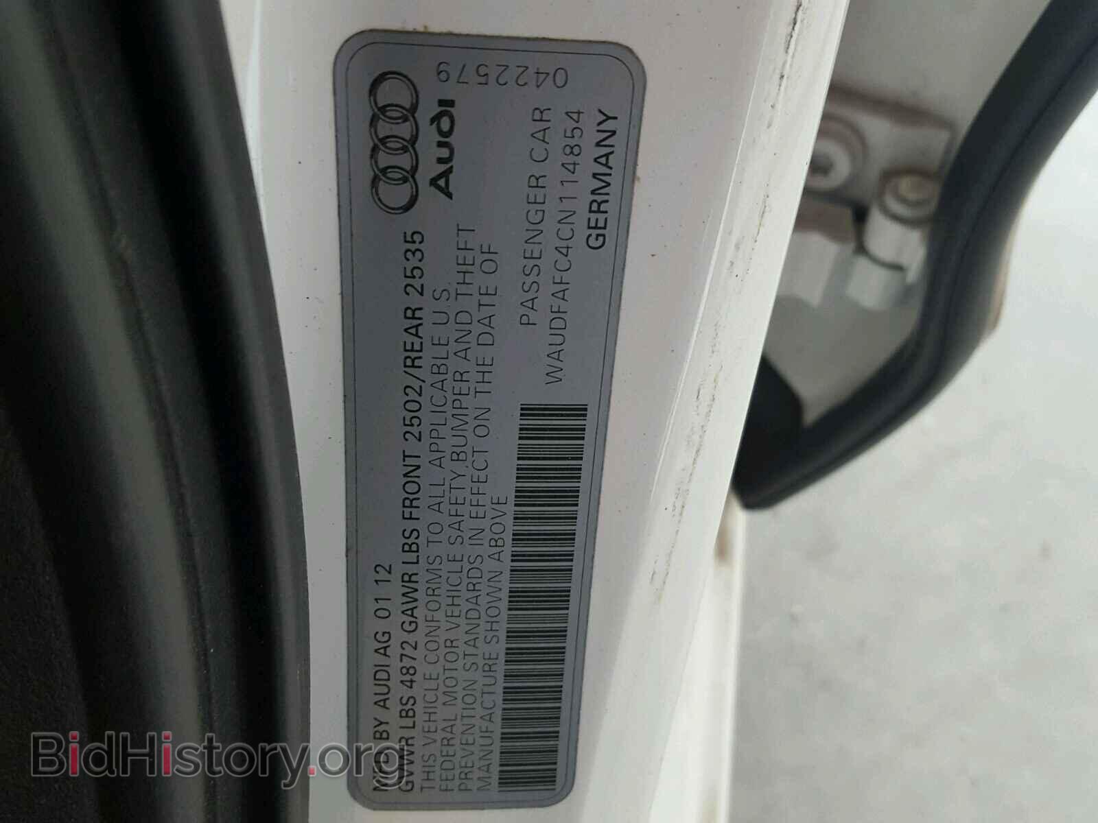 2012 AUDI A6 - VIN: WAUDFAFC4CN114854 - Photo 10