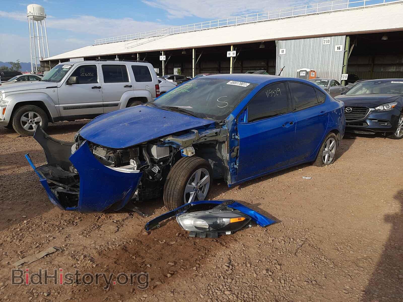 2016 DODGE DART - VIN: 1C3CDFBB1GD571068 - Фото 2