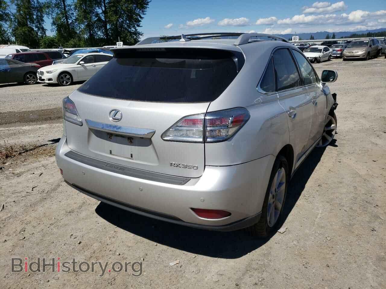 2011 LEXUS RX350 - VIN: 2T2BK1BA7BC108151 - Фото 4