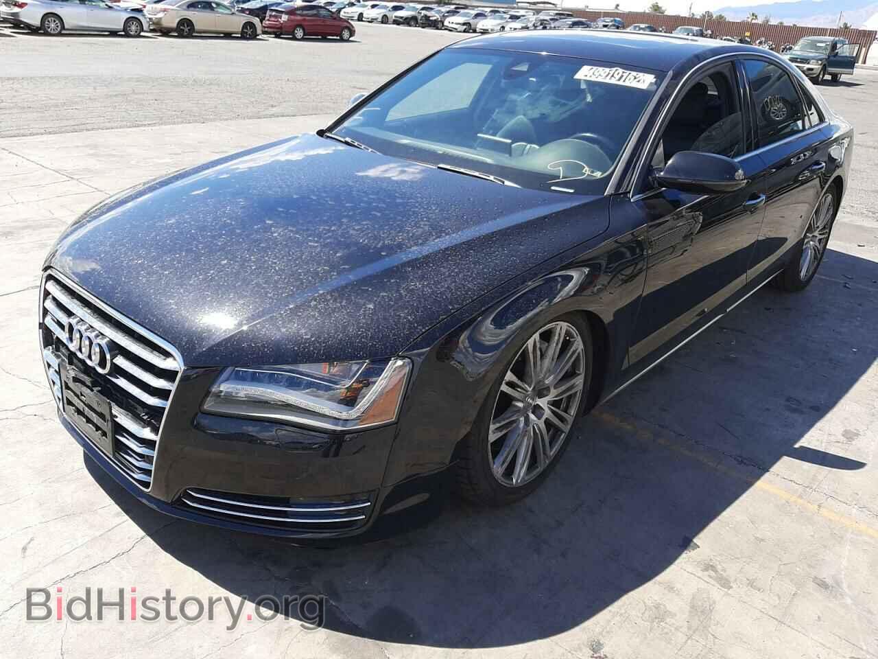 2012 AUDI A8 - VIN: WAUAVAFD0CN037639 - Фото 2