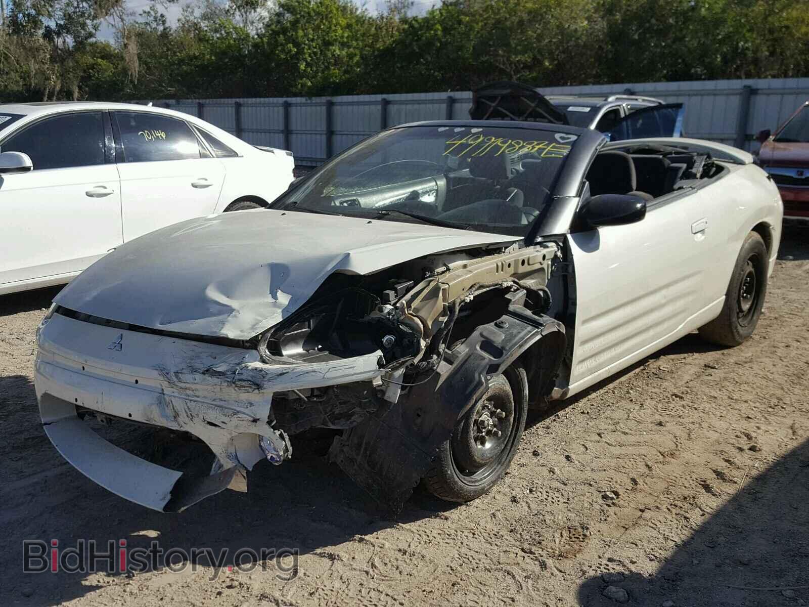 2004 MITSUBISHI ECLIPSE - VIN: 4A3AE45G94E091682 - Photo 2