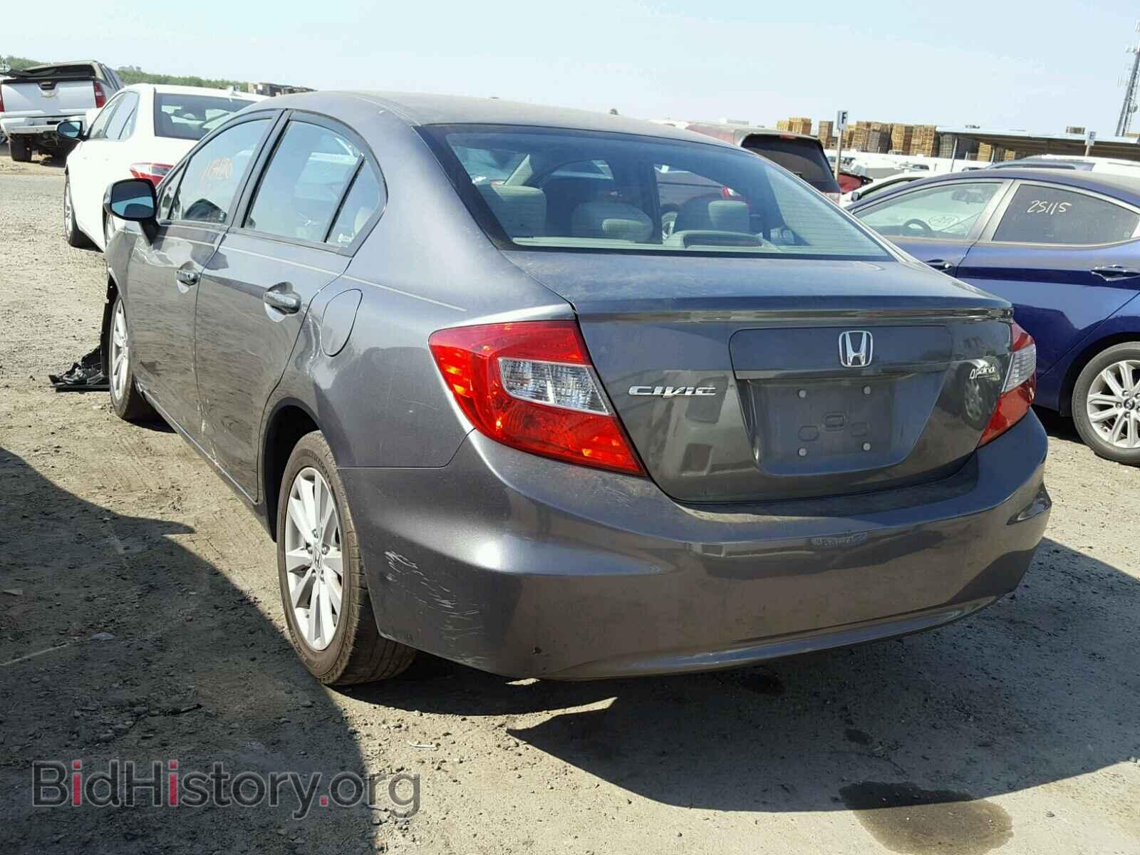2012 HONDA CIVIC - VIN: 19XFB2F85CE053463 - Фото 3