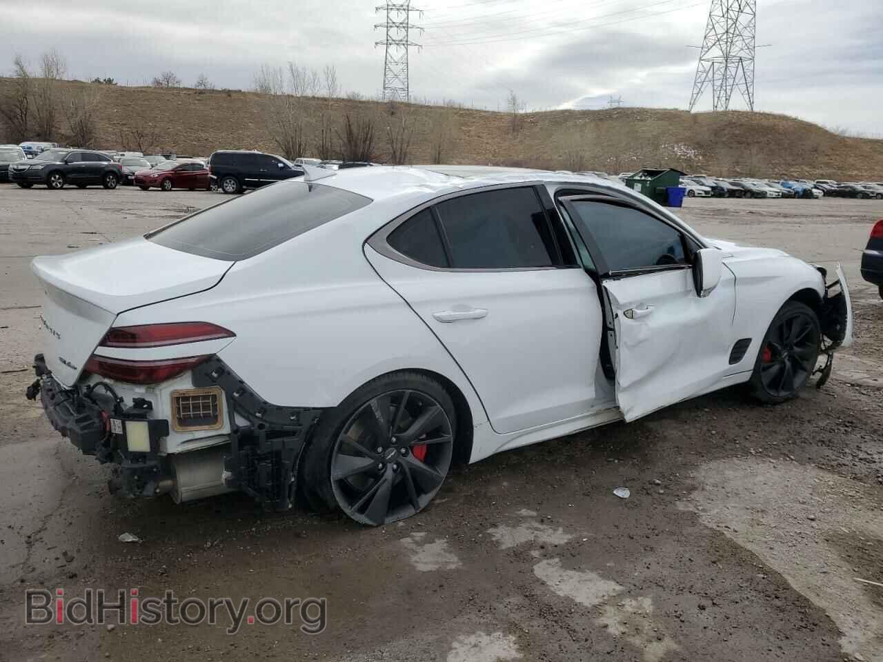 2022 GENESIS G70 BASE - VIN: KMTG54TE3NU102585 - Photo 3