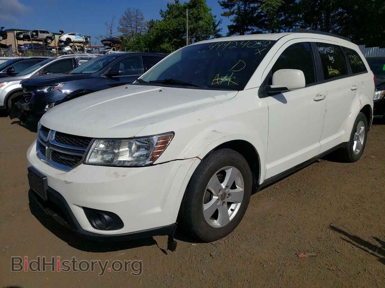 2012 DODGE JOURNEY - VIN: 3C4PDDBG7CT205682 - Фото 2