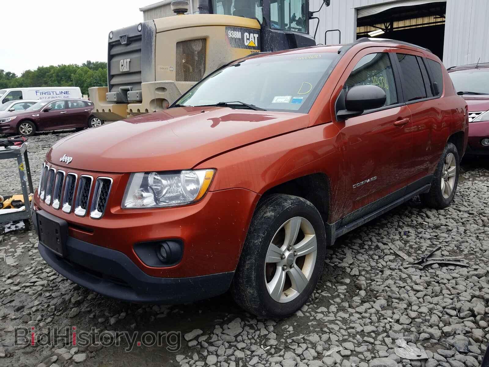 2012 JEEP COMPASS - VIN: 1C4NJDEB2CD588789 - Фото 2